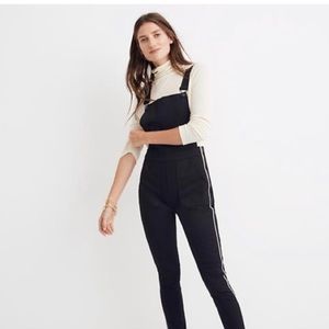 Madewell Overalls with Metallic Piping